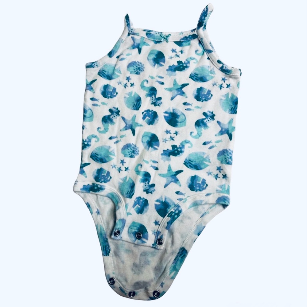 NWOT. Carter’s - marine tank bodysuit - 18 months